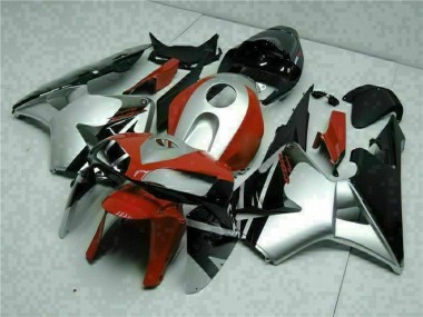 2005-2006 Black Silver Red Honda CBR600RR Motorcycle Fairings Canada