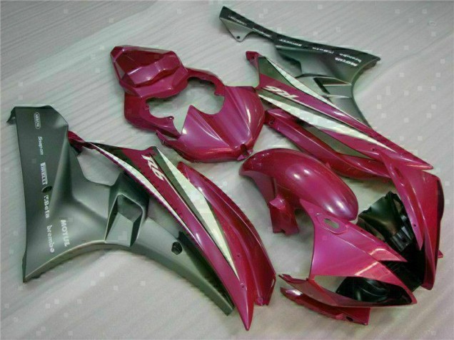 2006-2007 Purple Yamaha YZF R6 Motorcycle Fairing Kits Canada