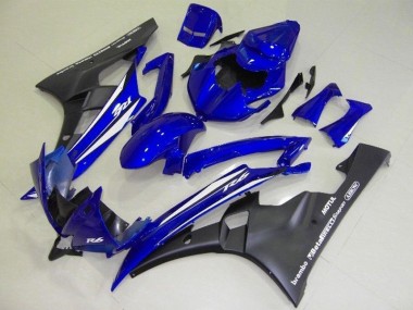 2006-2007 Blue Black Yamaha YZF R6 Motorcyle Fairings Canada