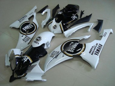 2008-2016 Black Lucky Strike Yamaha YZF R6 Motor Bike Fairings Canada